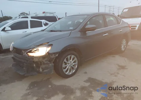 2018 Nissan Sentra Sv из США, поврежденный, VIN 3N1AB7AP8JL631704